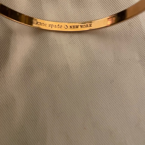 Kate Spade Stop and Smell the Roses Idiom Bangle Bracelet - Picture 3 of 9